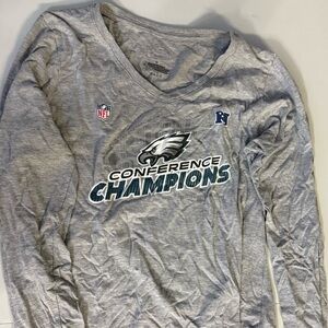 Philadelphia Eagles 2017 Conference Champions Woman’s Medium Tshirt